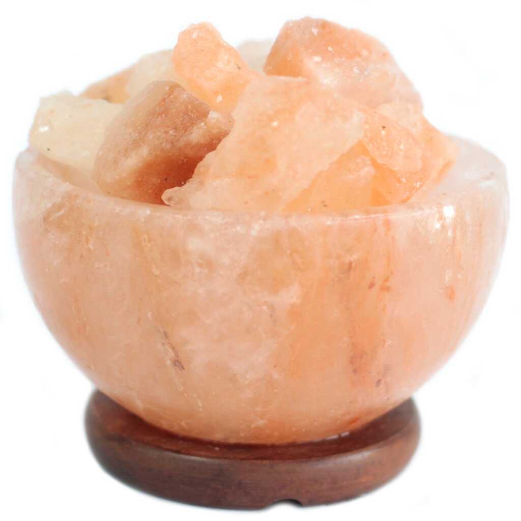 Himalayan Rock Salt fire bowl and chunks