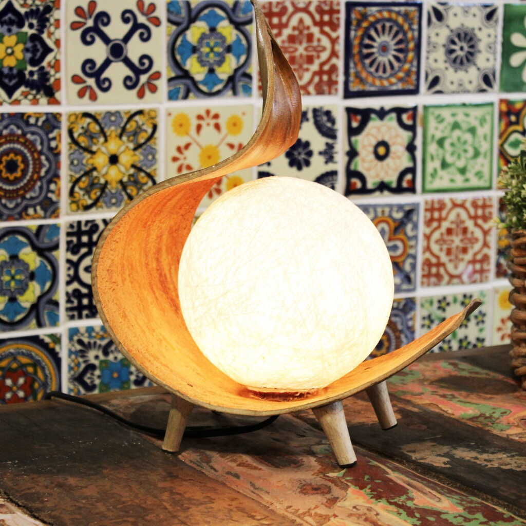 chocolate twist coconut lamp