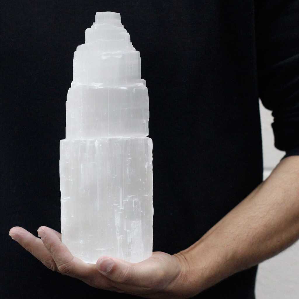 25cm selenite tower