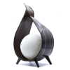 Coconut Leaf Lamp - Chocolate Wrapover Twist