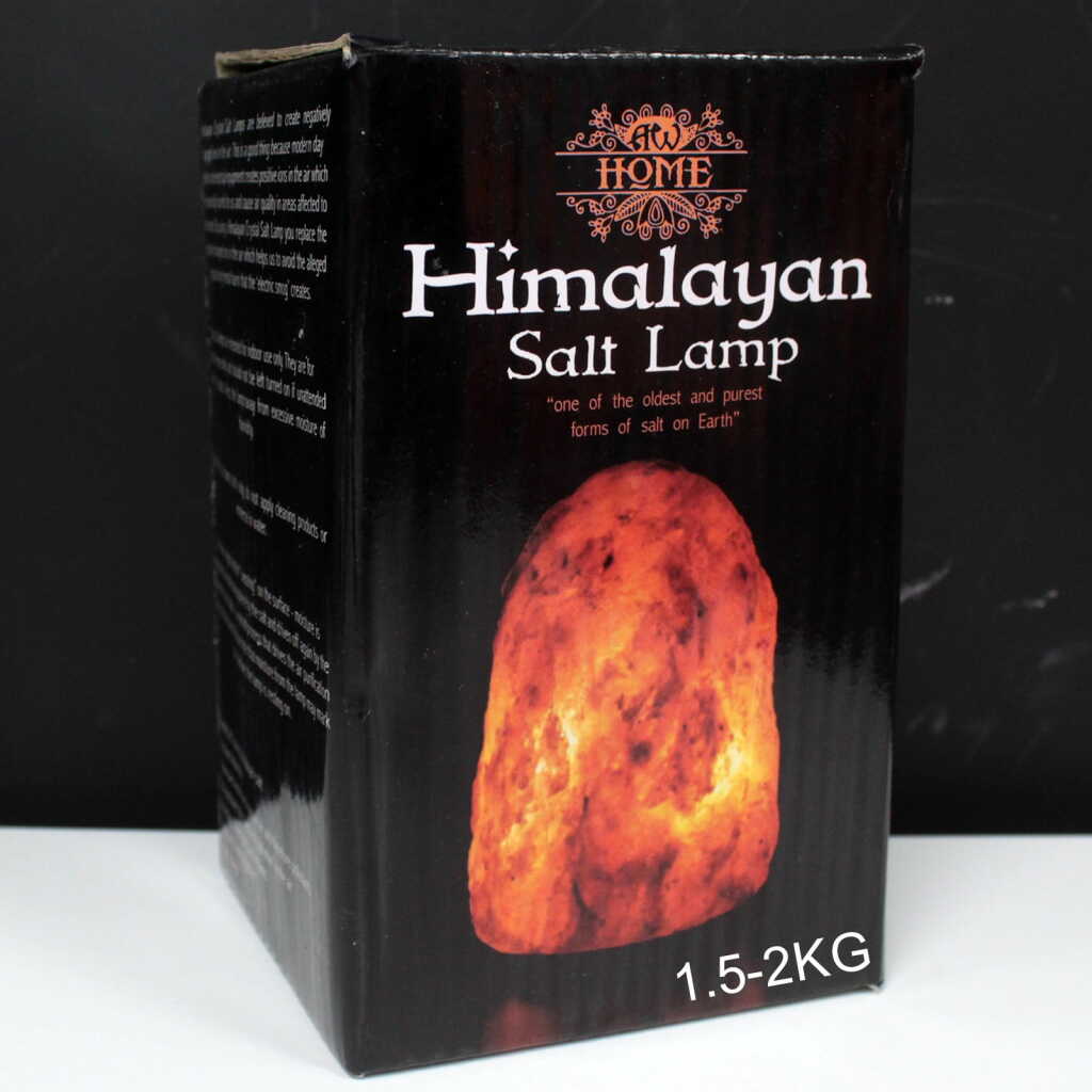 the himalayan salt lamp presentation cardboard box