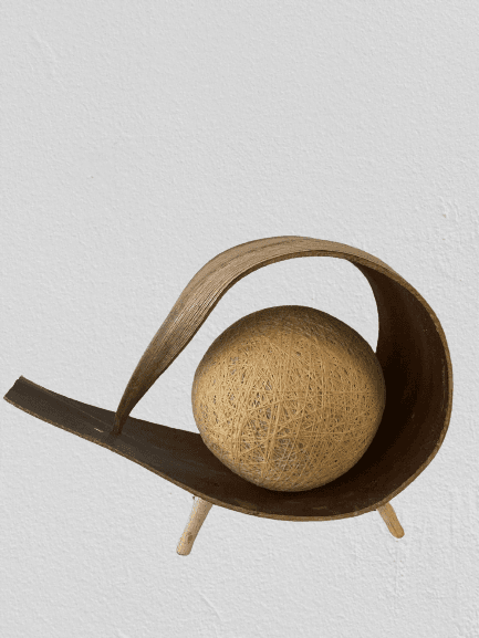 Coconut Lamp - Natural Loop - off