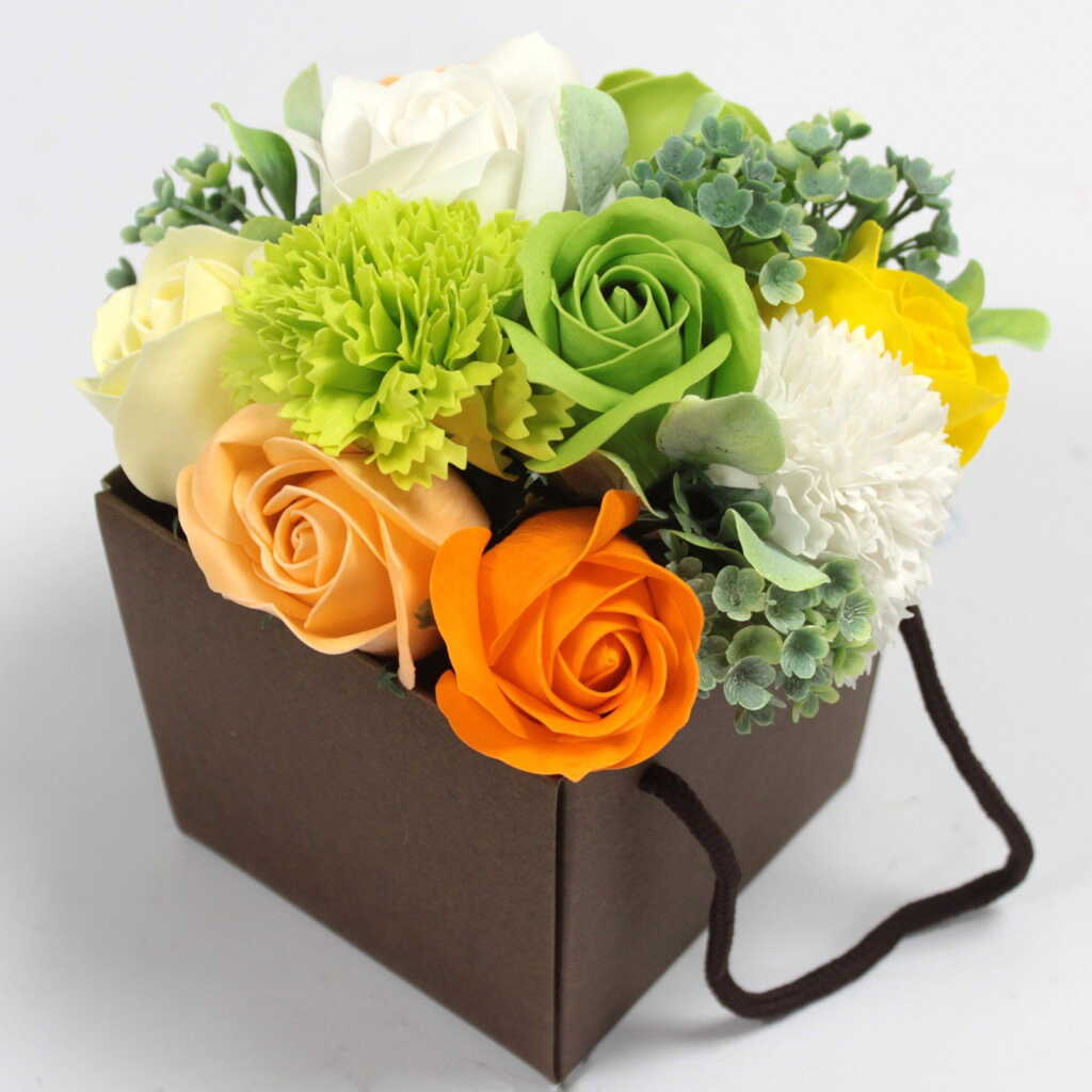 Spring Blooms soap flowers bouquet