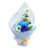 Bouquet of Soap flowers - Blue
