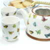 Butterfly Pattern Tea set with cups