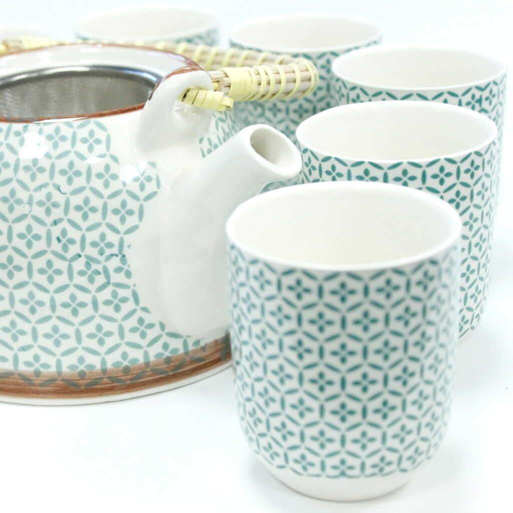 Herbal Tea Set - Green Mosaic