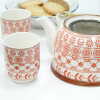 Amber Herbal Tea Set and Cups
