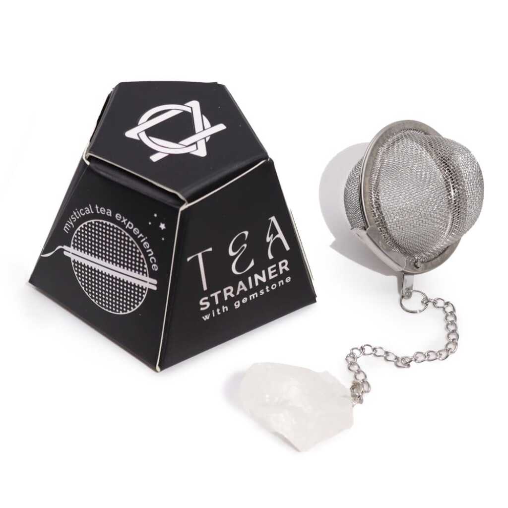 Rock Quartz Tea Infuser with packaging