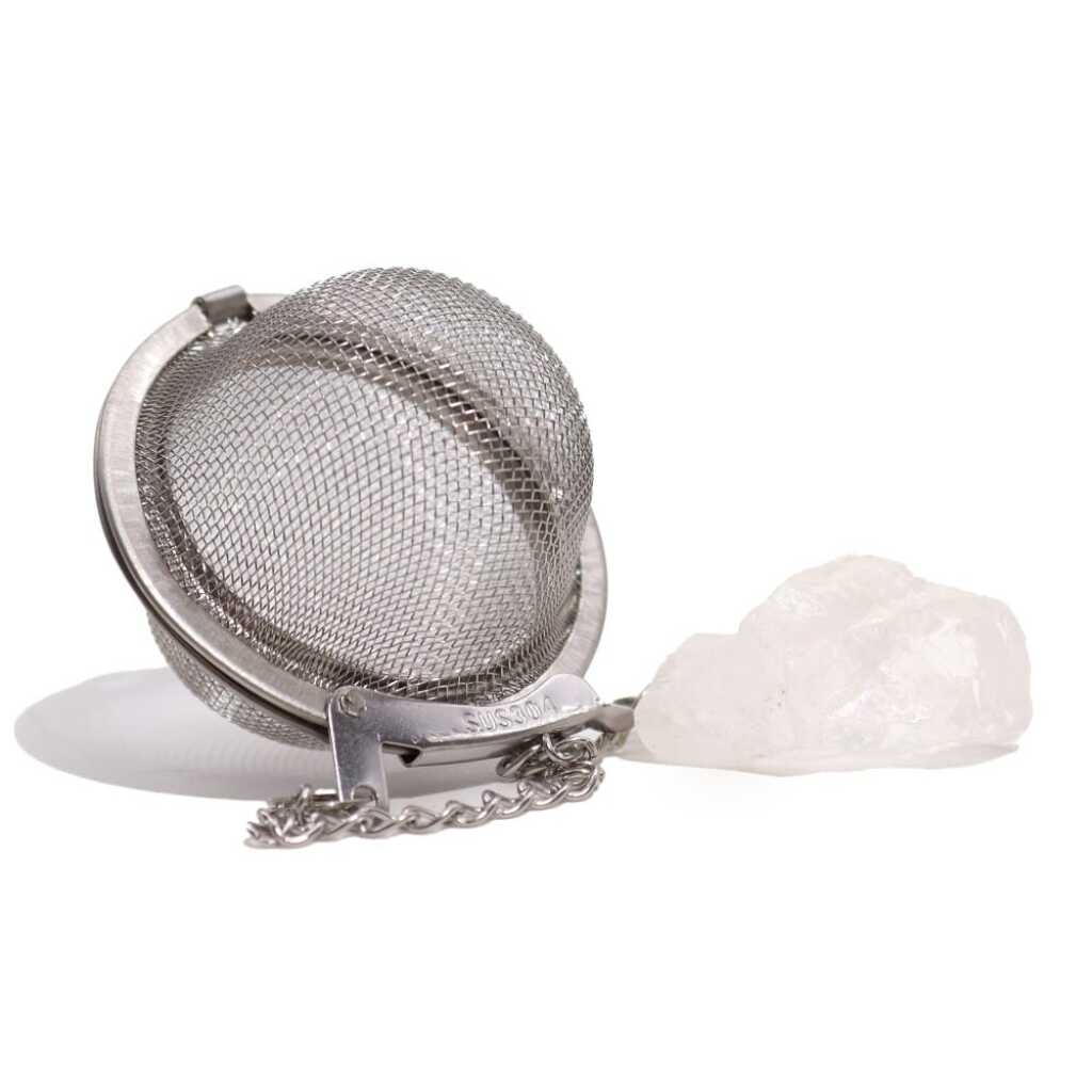 Rock Quartz Tea Infuser