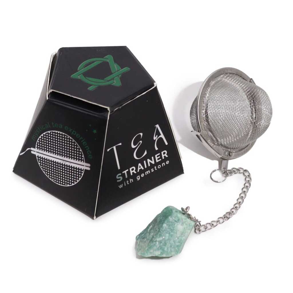 Tea Infuser - Green Aventurine