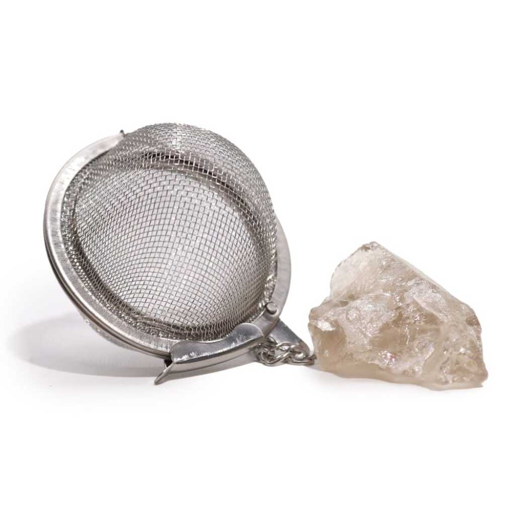 Smokey Quartz tea infuser