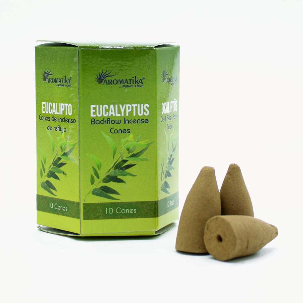Backflow Incense Cones - Eucalyptus