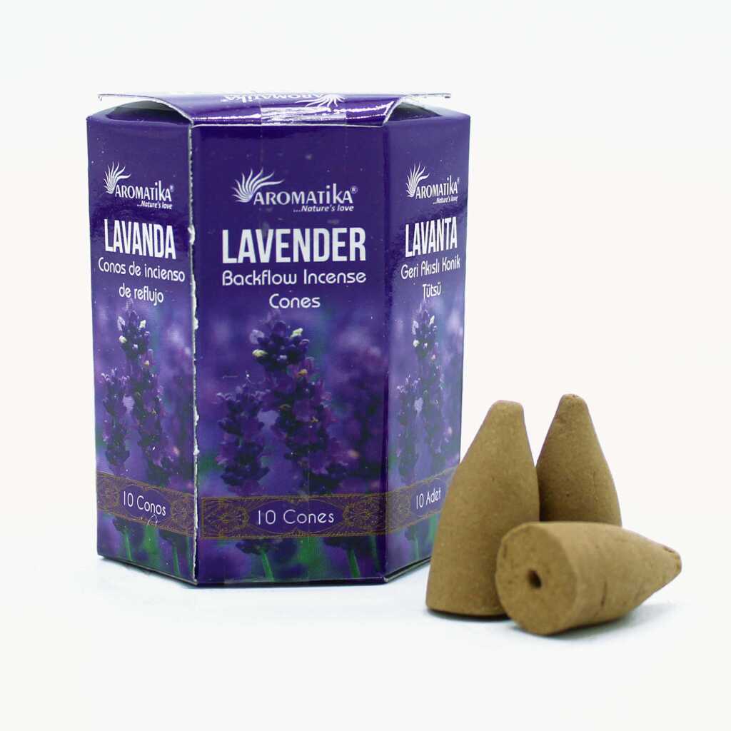 Backflow Incense Cones - Lavender