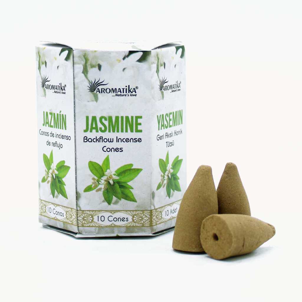 Backflow Incense Cones - Jasmine