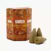 Backflow Incense Cones - Amber