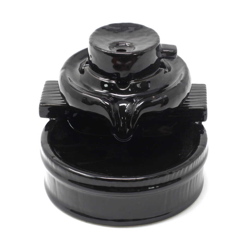 black backflow burner