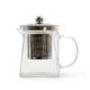 A Glass Infuser Teapot - Tower Shape - 350ml