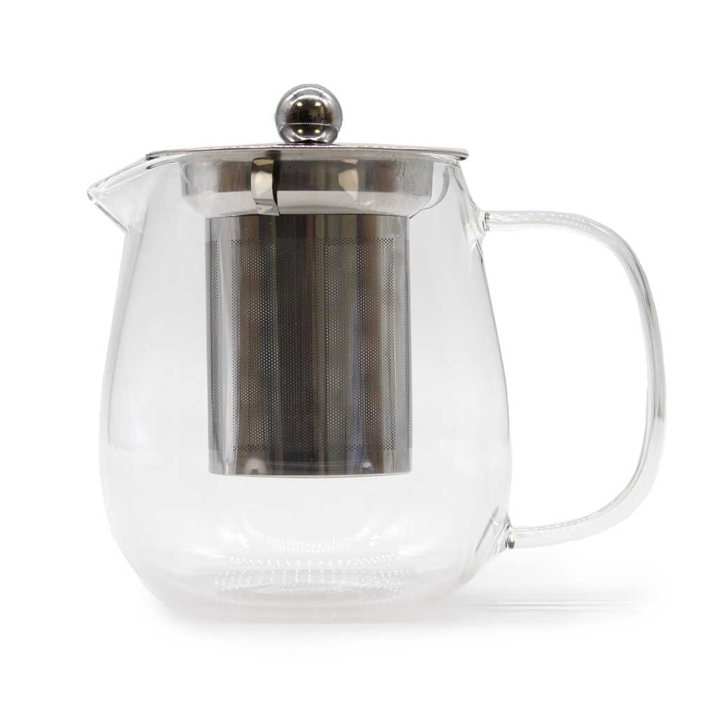 A contemporary design Glass Infuser Teapot - 550ml