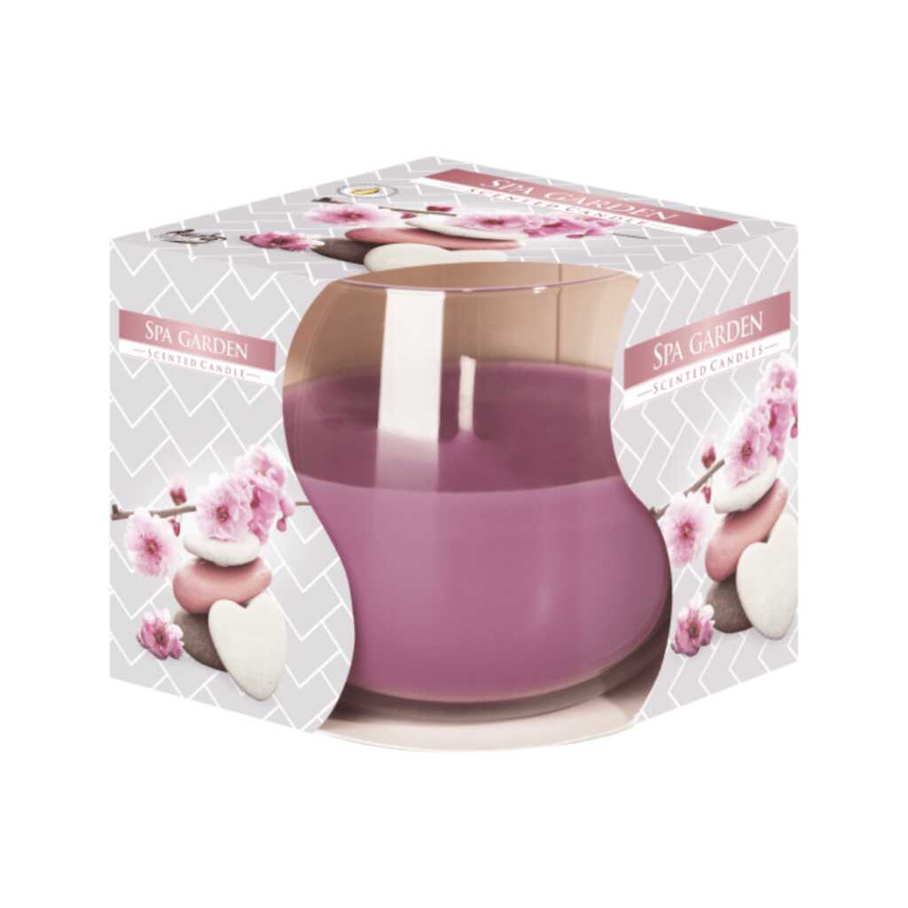 Scented Candle in Glass Jar - Spa Garden