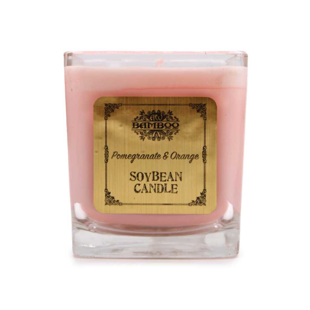 Soybean Wax Candles Pomegranate & Orange