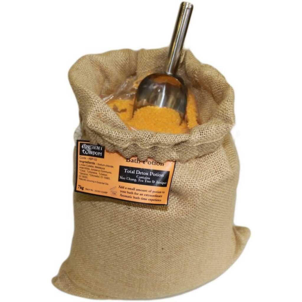 7kg Bath Potion in Hessian Sack