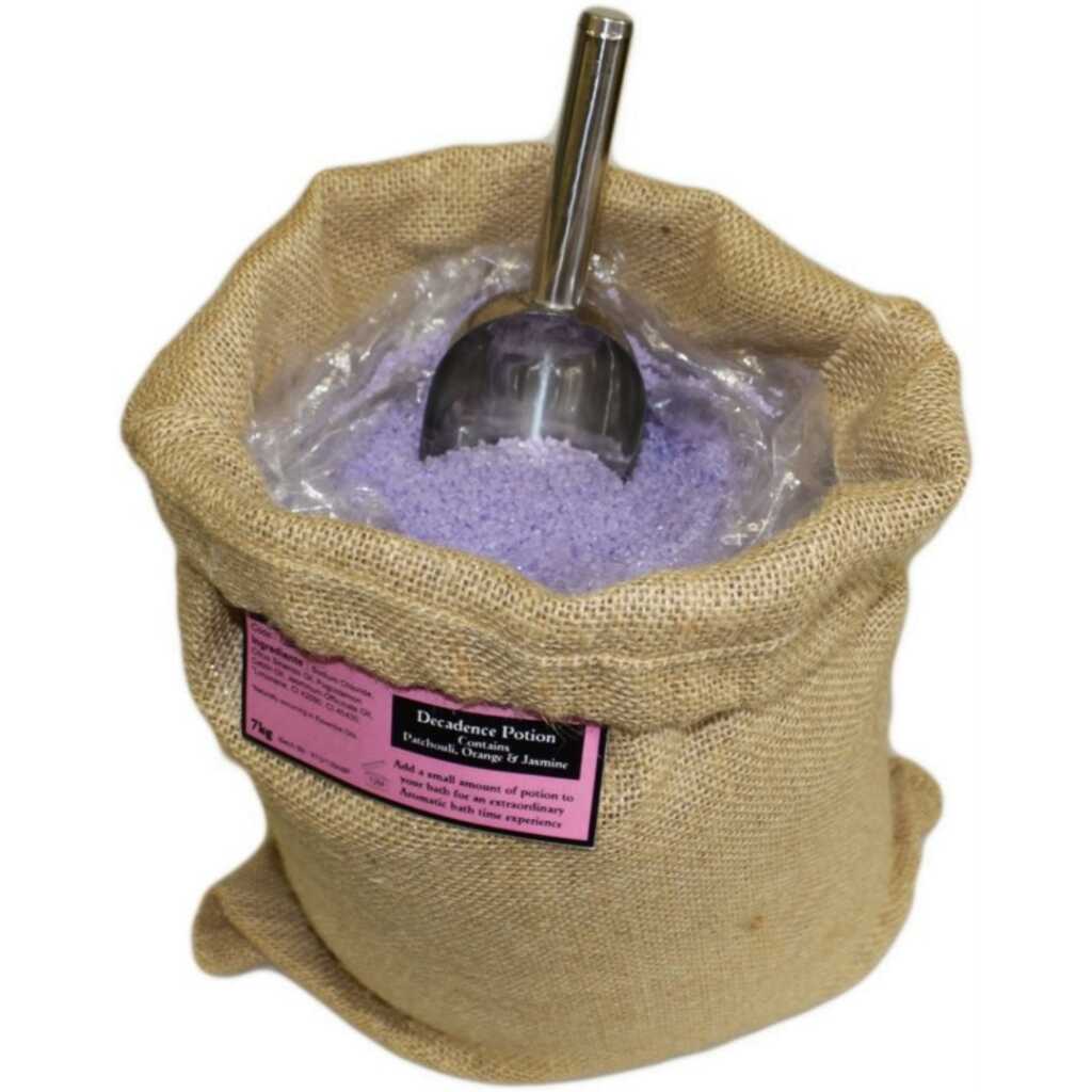 7kg Bath Potion in Hessian Sack