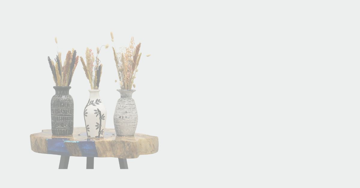 vase on table