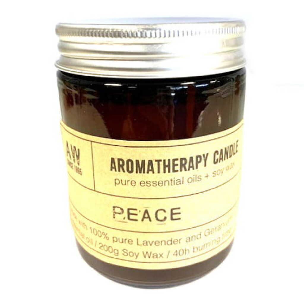 Soy Wax Candle in a jar - Peace