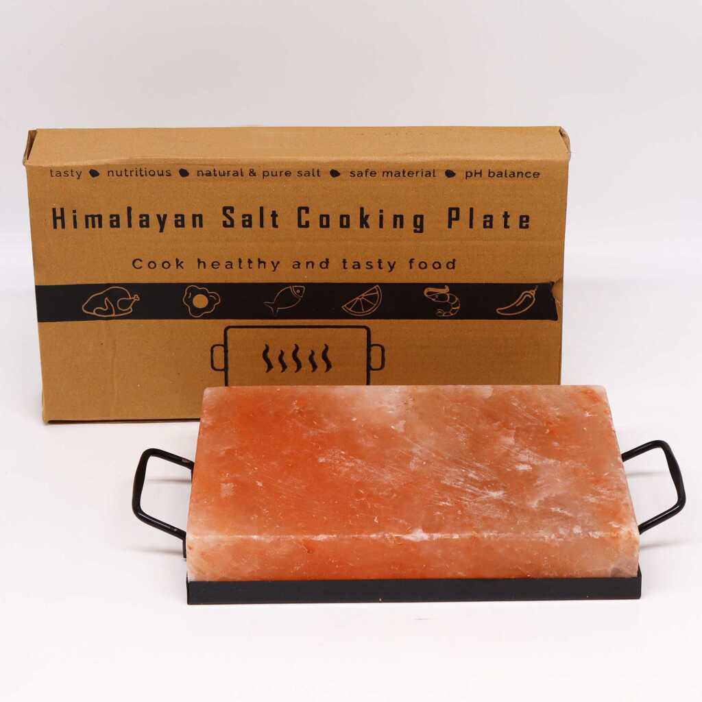 Himalayan Salt Cooking Stone, or Cooking Plate - BBQ Rectangle