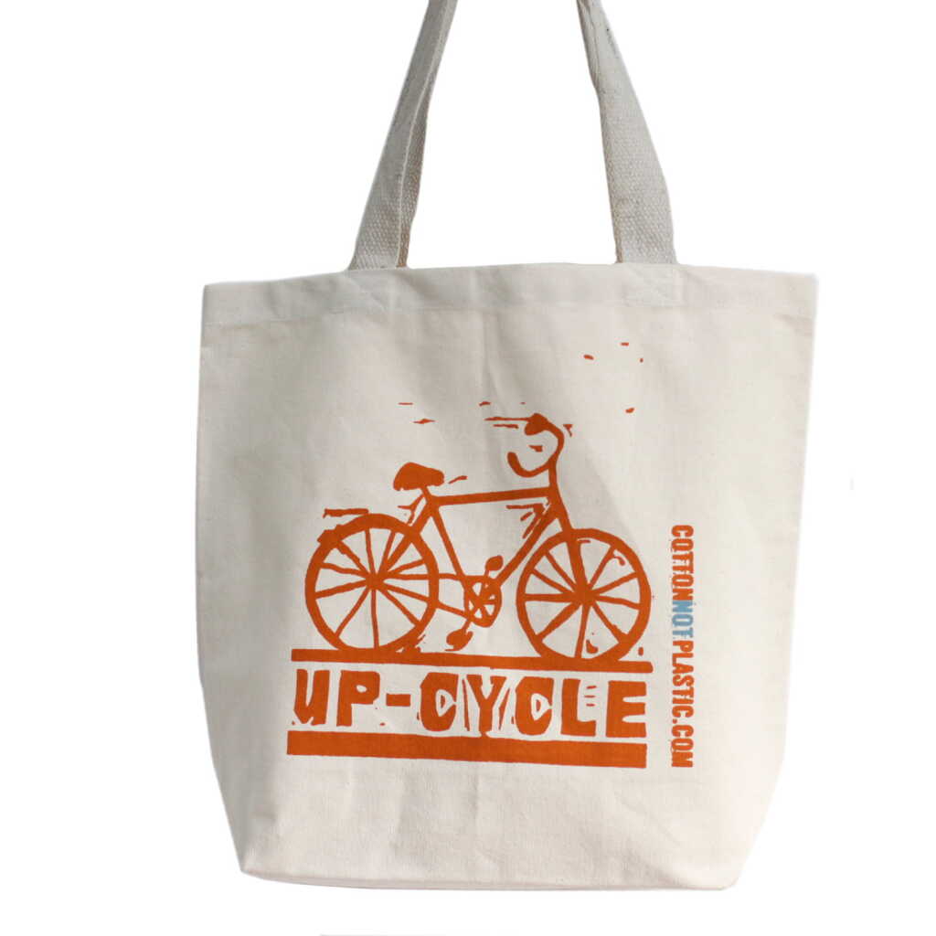 eco cotton bags - up cycle