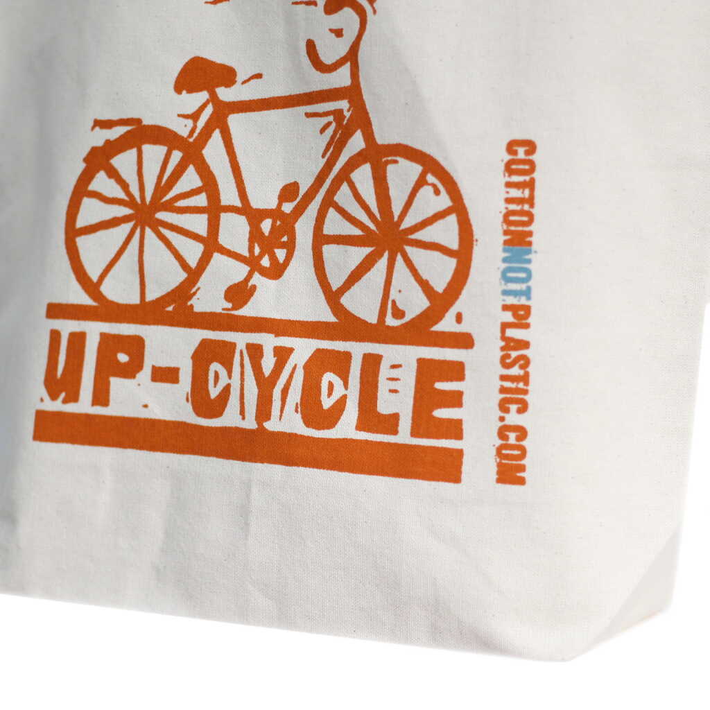eco cotton bags - up cycle