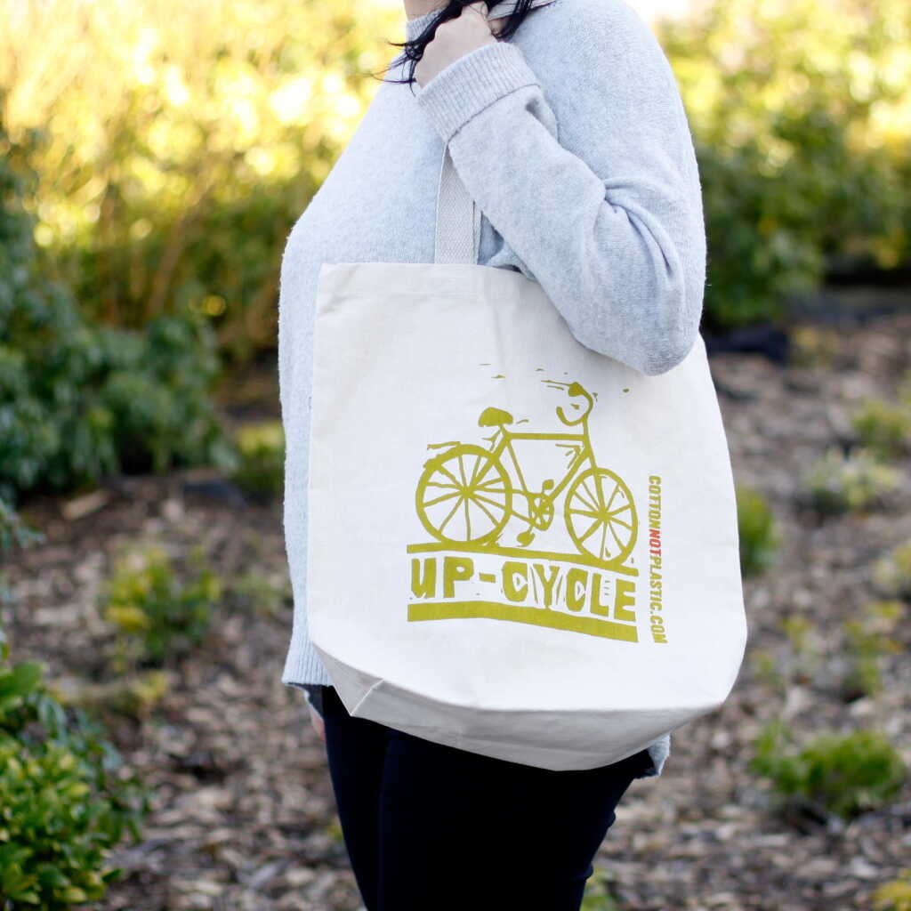 eco cotton bags - up cycle
