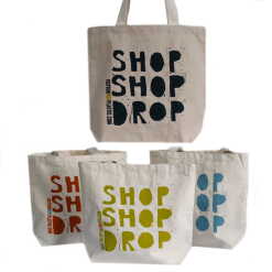 eco cotton bags - shop shop drop