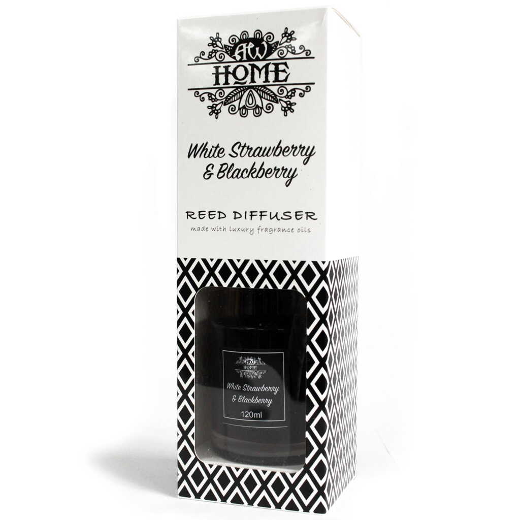 Reed Diffuser - White Strawberry and Blackberry - 120ml