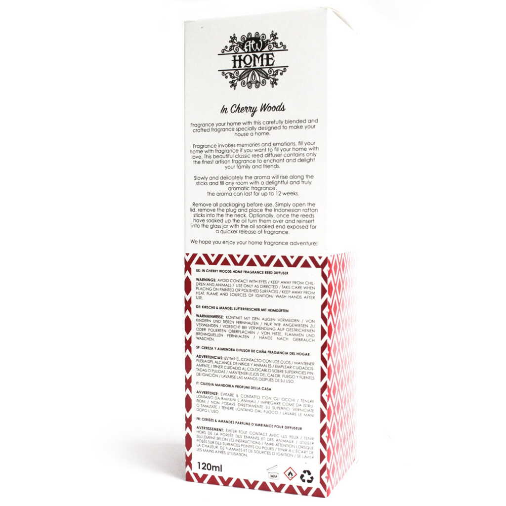 Reed Diffuser - In Cherry Woods - 120ml