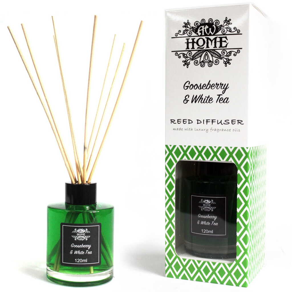 Reed Diffuser - Gooseberry and White Tea - 120ml