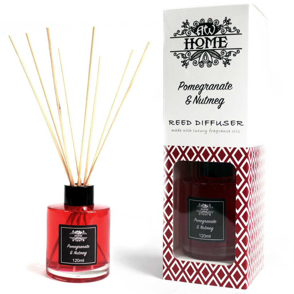 Reed Diffuser - Pomegranate and Nutmeg - 120ml
