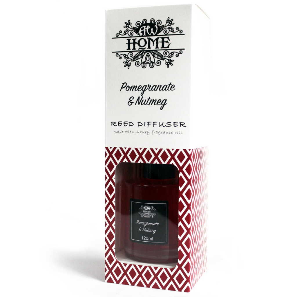 Reed Diffuser - Pomegranate and Nutmeg - 120ml