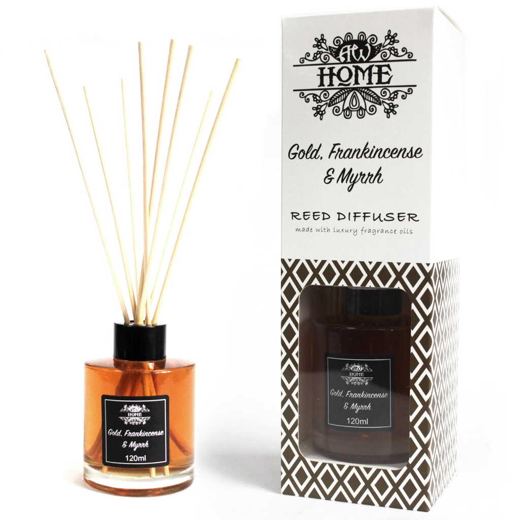 Reed Diffuser - Gold, Frankincense and Myrrh - 120ml
