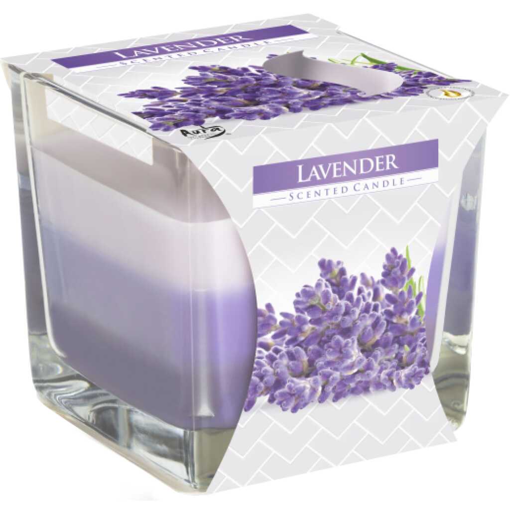 Rainbow Jar Candle - Lavender