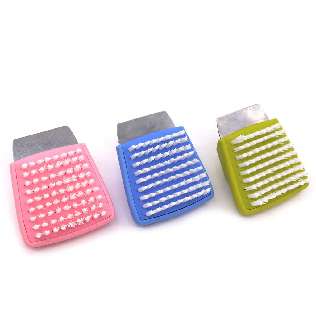 Salt Block Cleaning Brush - 3 assorted colours
