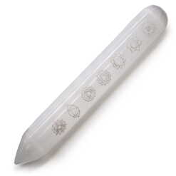 Selenite Wand - 7 Chakra -16cm
