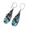 Silver and Shell Earrings - Three Hearts