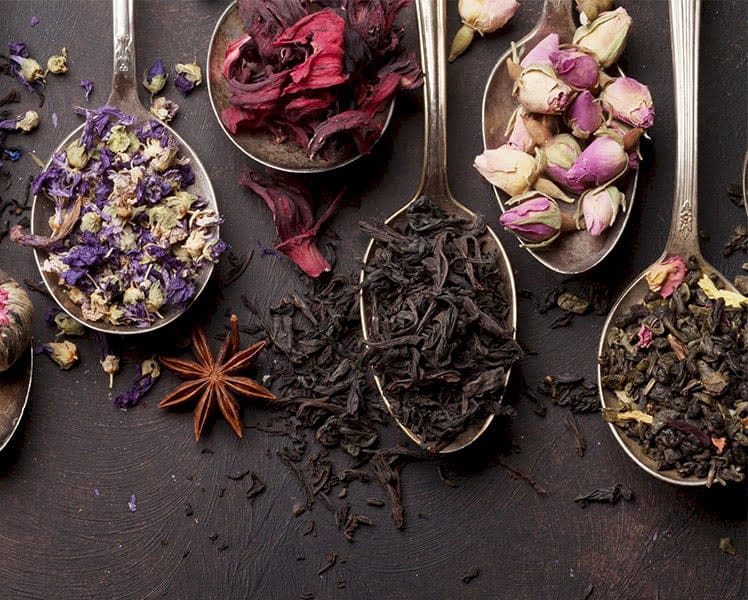 Artisan Tea and teaspoons