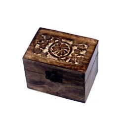 Mango Aromatherapy Box - Floral (holds 6 bottles)