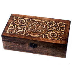 Mango Aromatherapy Box - Floral (holds 24+1 bottles)