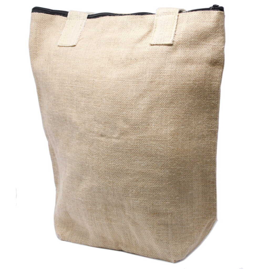 A jute bag - blank design