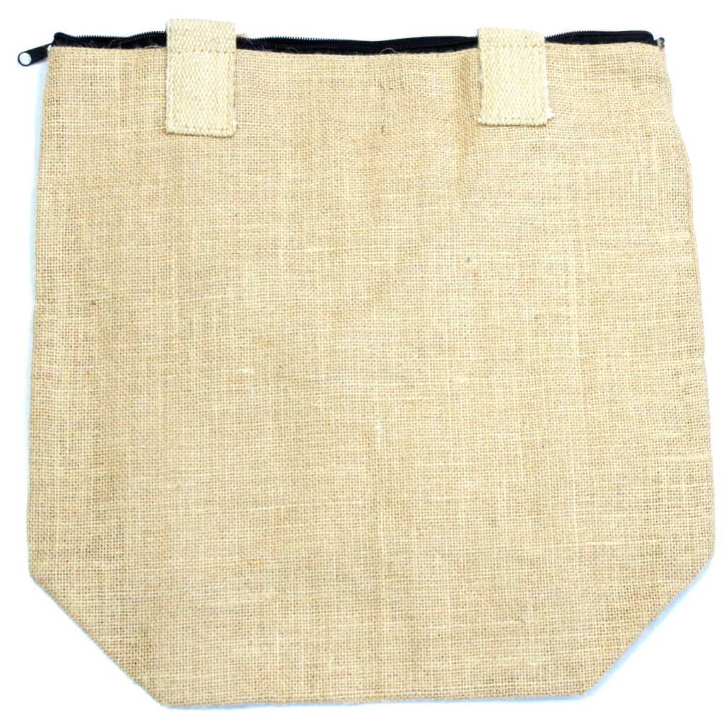 A jute bag - blank design