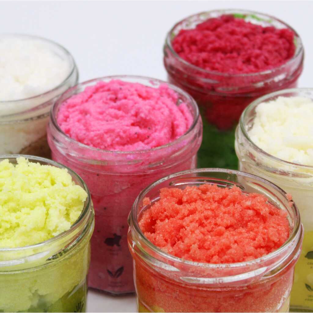 Body Scrubs - a selection of colours