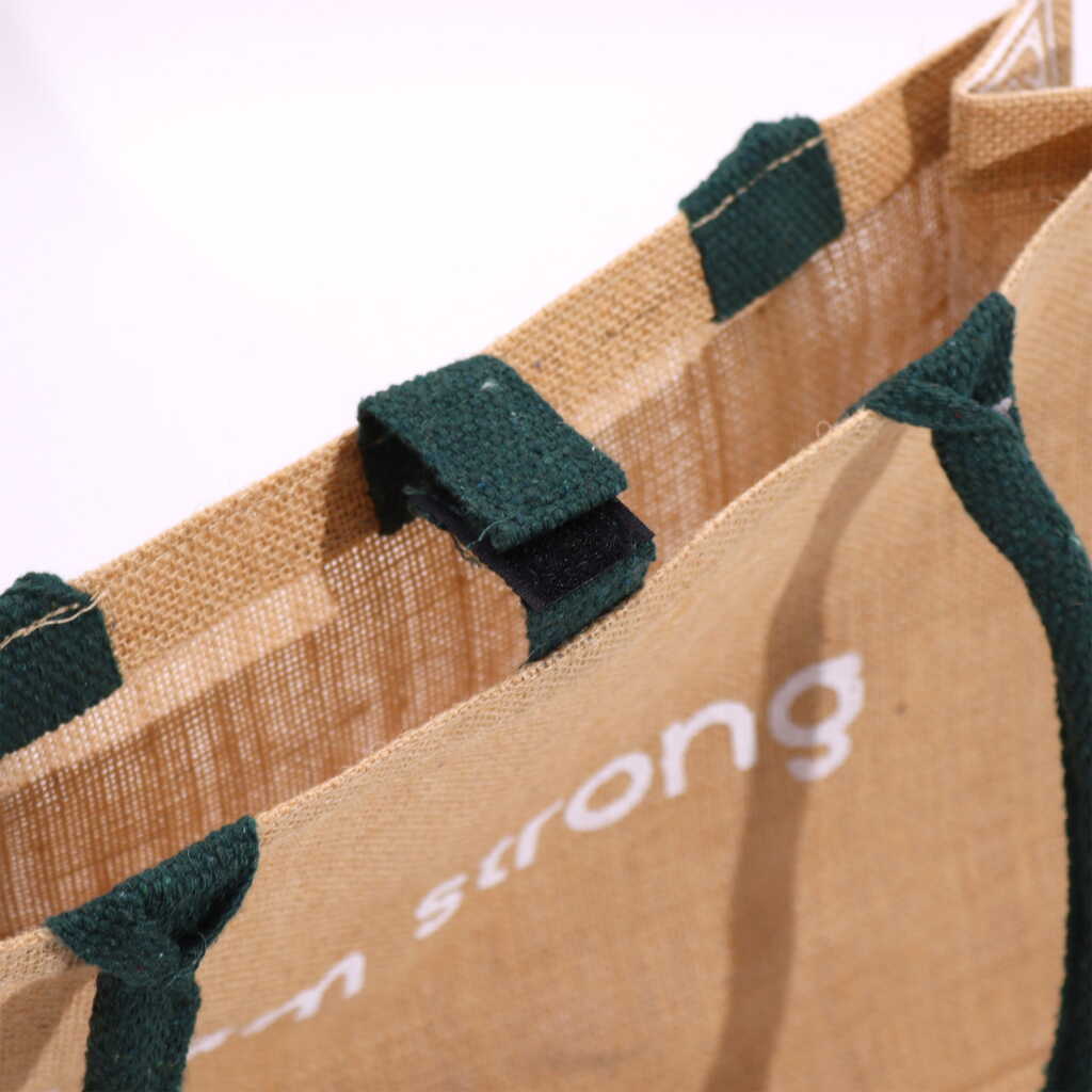 hop hare jute bag - I am strong